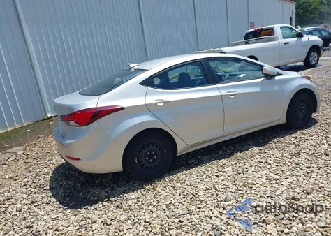 2016 Hyundai Elantra Se from USA, damaged, VIN 5NPDH4AE9GH768620